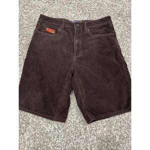 Gmpyre Brown velvet shorts (1921)‎